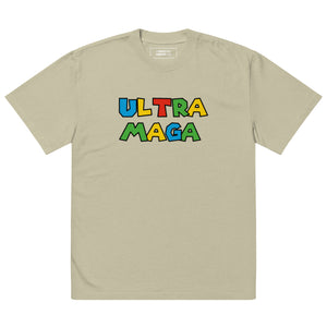 ULTRA MAGA Oversized Faded T-shirt