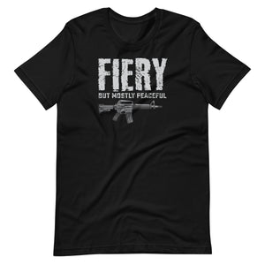 Fiery But Mostly Peaceful T-shirt
